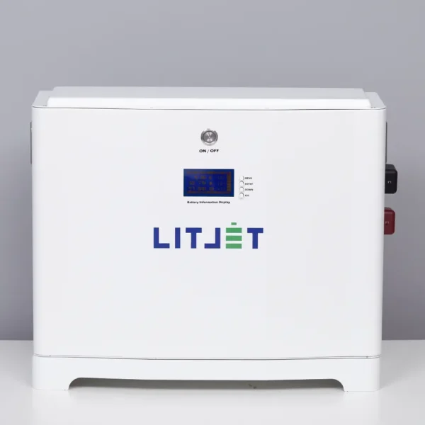 Литиевый аккумулятор тяговый LITJET PRO LiFePO4 powerwall 48V 100Ah 5kWh