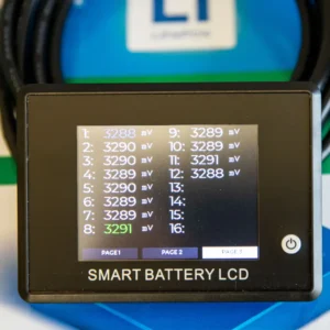 аккумулятор тяговый LITJET SMART LiFePO4 24V 100Ah 2560Wh фото монитора