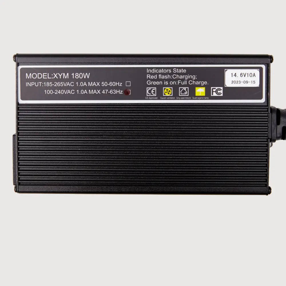 Зарядное устройство однофазное 12В 10А 4 Зарядное устройство однофазное 12В 10А вид спереди