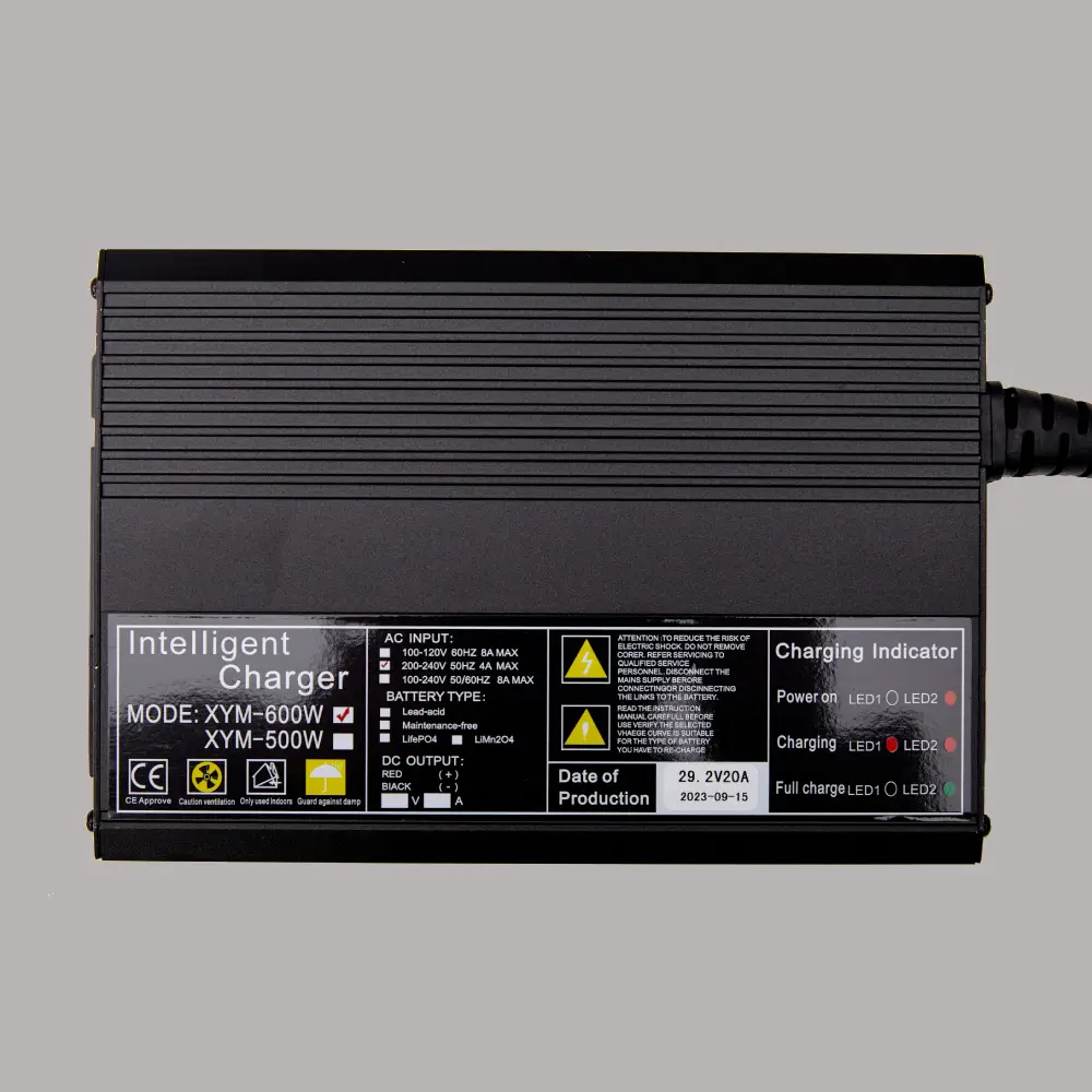 Зарядное устройство однофазное 24В 20А 3 Зарядное устройство однофазное 24В 20А вид спереди