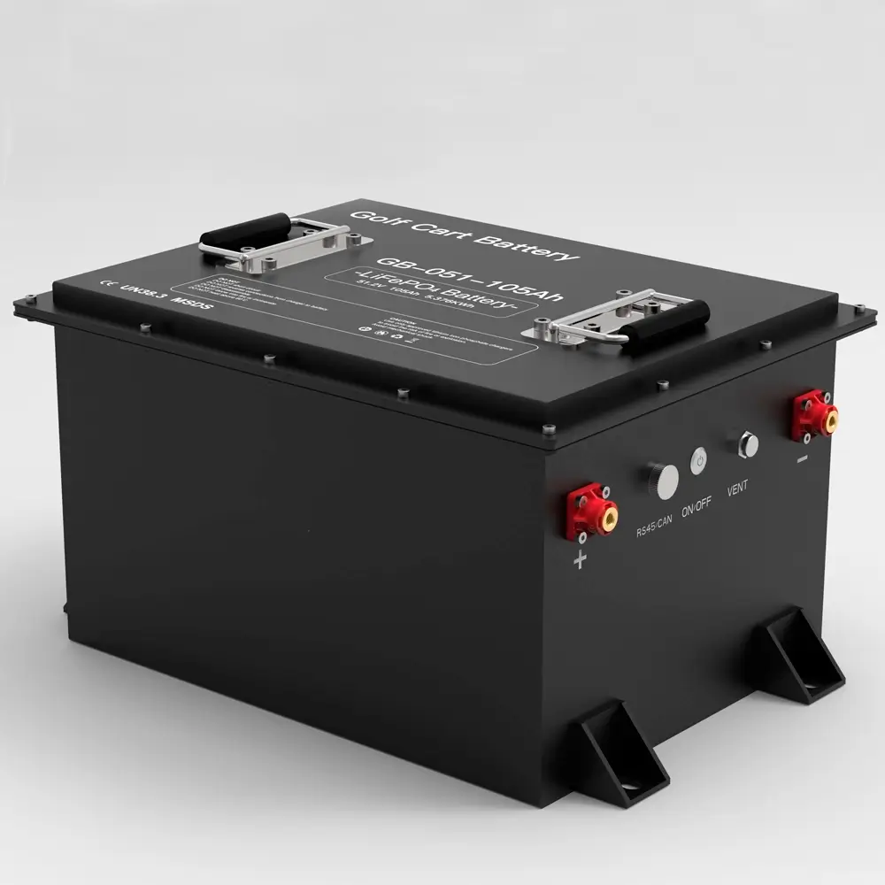 Литиевый аккумулятор для гольфкара LITJET SMART LiFePO4 48V 100Ah 5.12 кWh с Monitor IP67 7 Литиевый аккумулятор тяговый LITJET LiFePO4 48V 100Ah черный фото