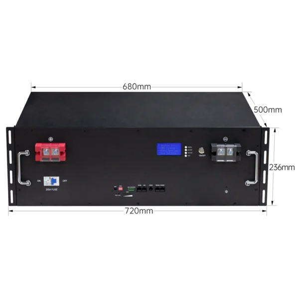 Литиевый аккумулятор тяговый LITJET GREEN LiFePO4 ( rack 19' ) 51