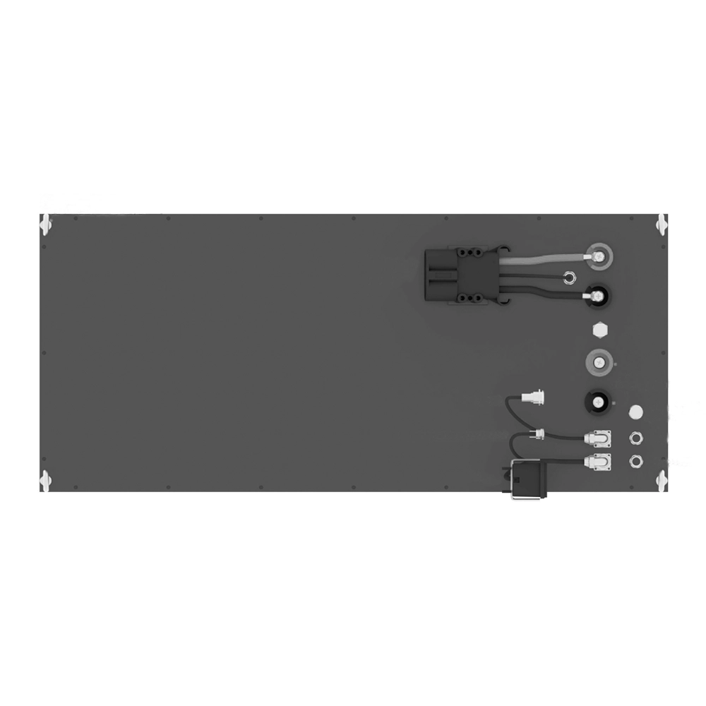 Литиевый аккумулятор для погрузчика LITJET SMART LiFePO4 72V 160Ah 12,29kWh с Monitor IP67 2 Литиевый аккумулятор для погрузчика LITJET SMART LiFePO4 72V 160Ah 12,29kWh с Monitor IP67 вид спереди