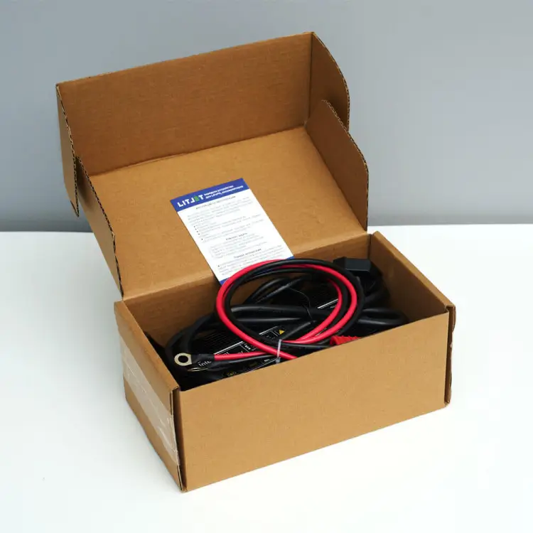 Зарядное устройство однофазное 12В 20А connector Anderson Red 50A 2 Зарядное устройство однофазное 12В 20А connector Anderson Red 50A