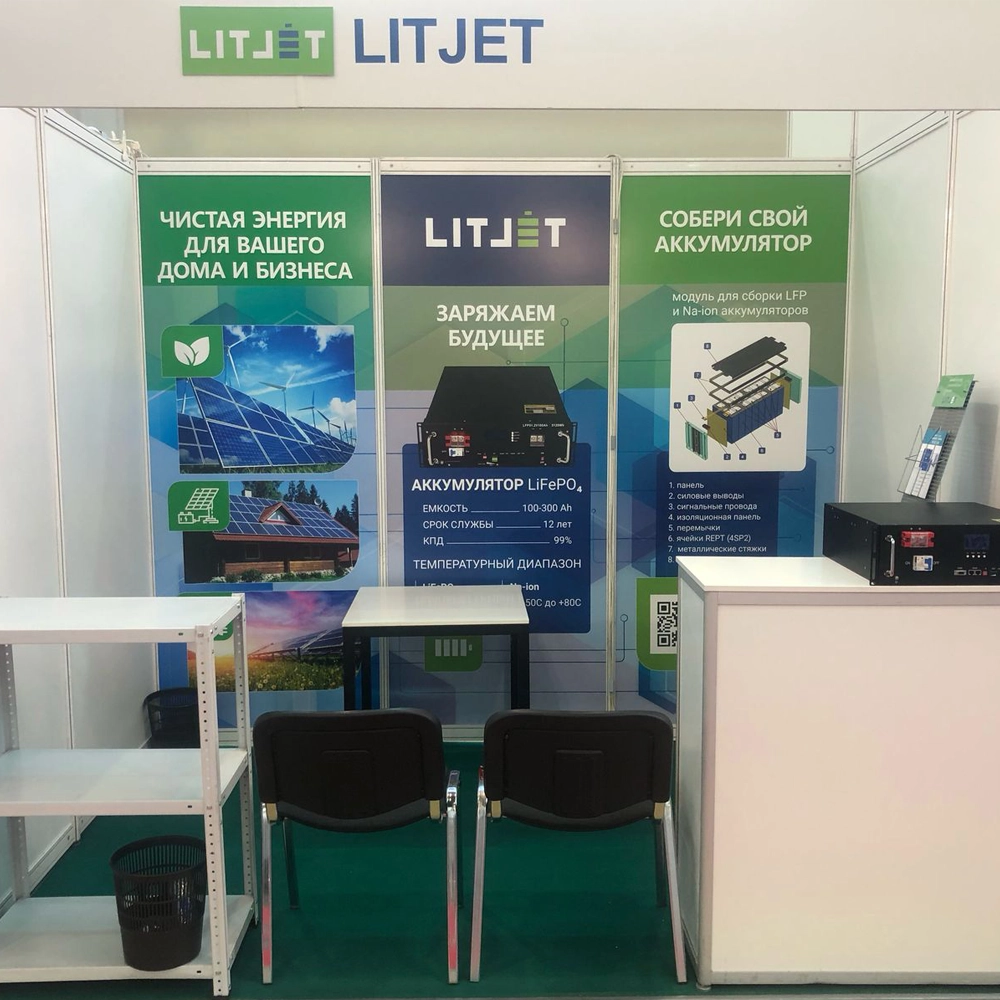 6-я юбилейная международная выставка и форум RENWEX 2025 1 стенд компании LITJET на выставке RENWEX 2025